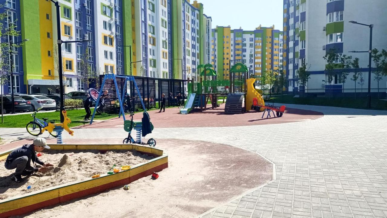 0157 Сучасні Нові Апартаменти Жк Щасливий Kiev Bagian luar foto